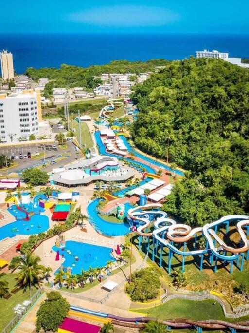 Summer All Year! Oceanfront With Pool A/C Aguadilla Buitenkant foto