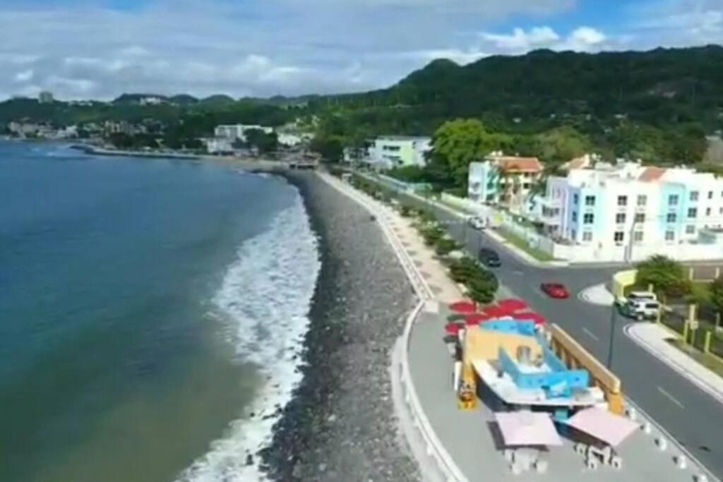 Summer All Year! Oceanfront With Pool A/C Aguadilla Buitenkant foto