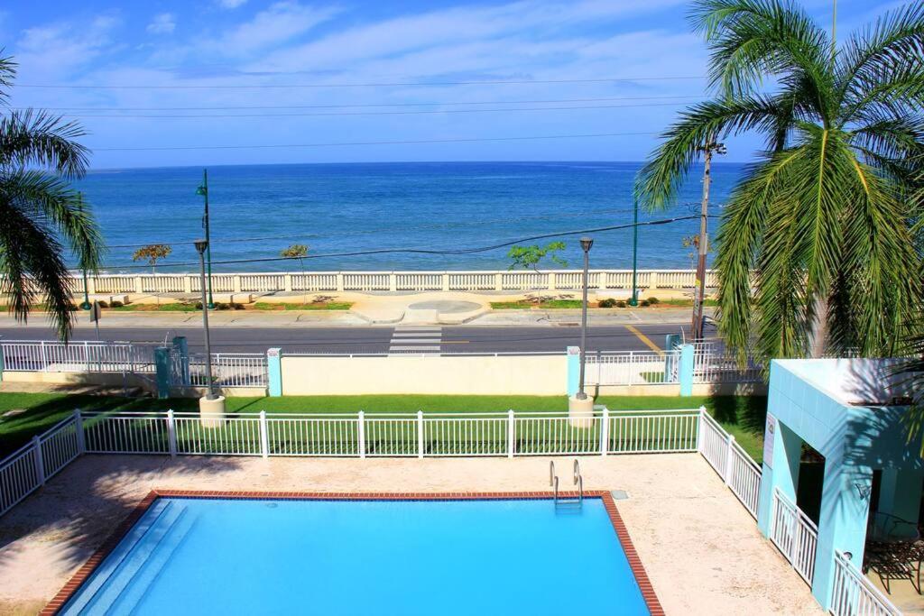 Summer All Year! Oceanfront With Pool A/C Aguadilla Buitenkant foto