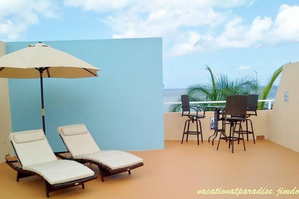 Summer All Year! Oceanfront With Pool A/C Aguadilla Buitenkant foto