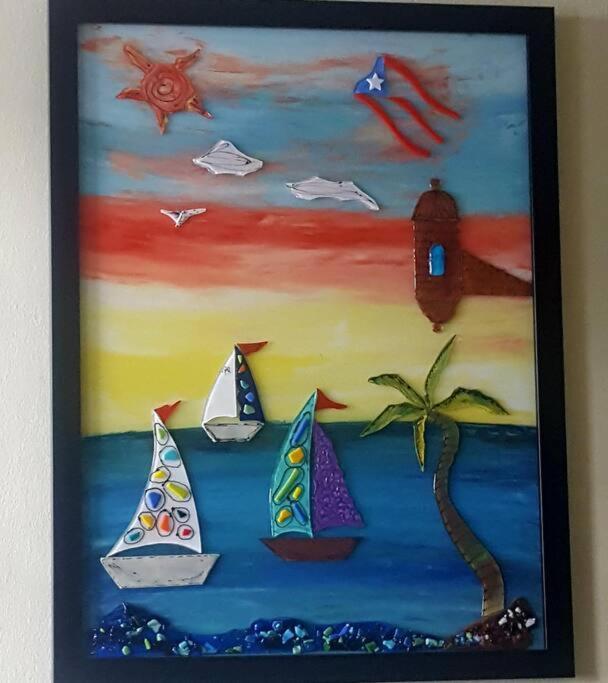 Summer All Year! Oceanfront With Pool A/C Aguadilla Buitenkant foto