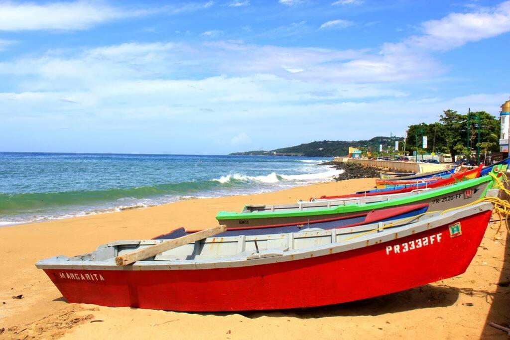 Summer All Year! Oceanfront With Pool A/C Aguadilla Buitenkant foto